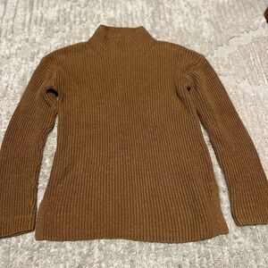 Banana Republic Tan Turtleneck Sweater